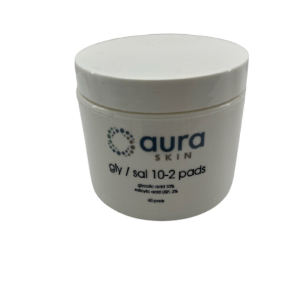 Aura Glycolic Salicyclic 10/2 Pads